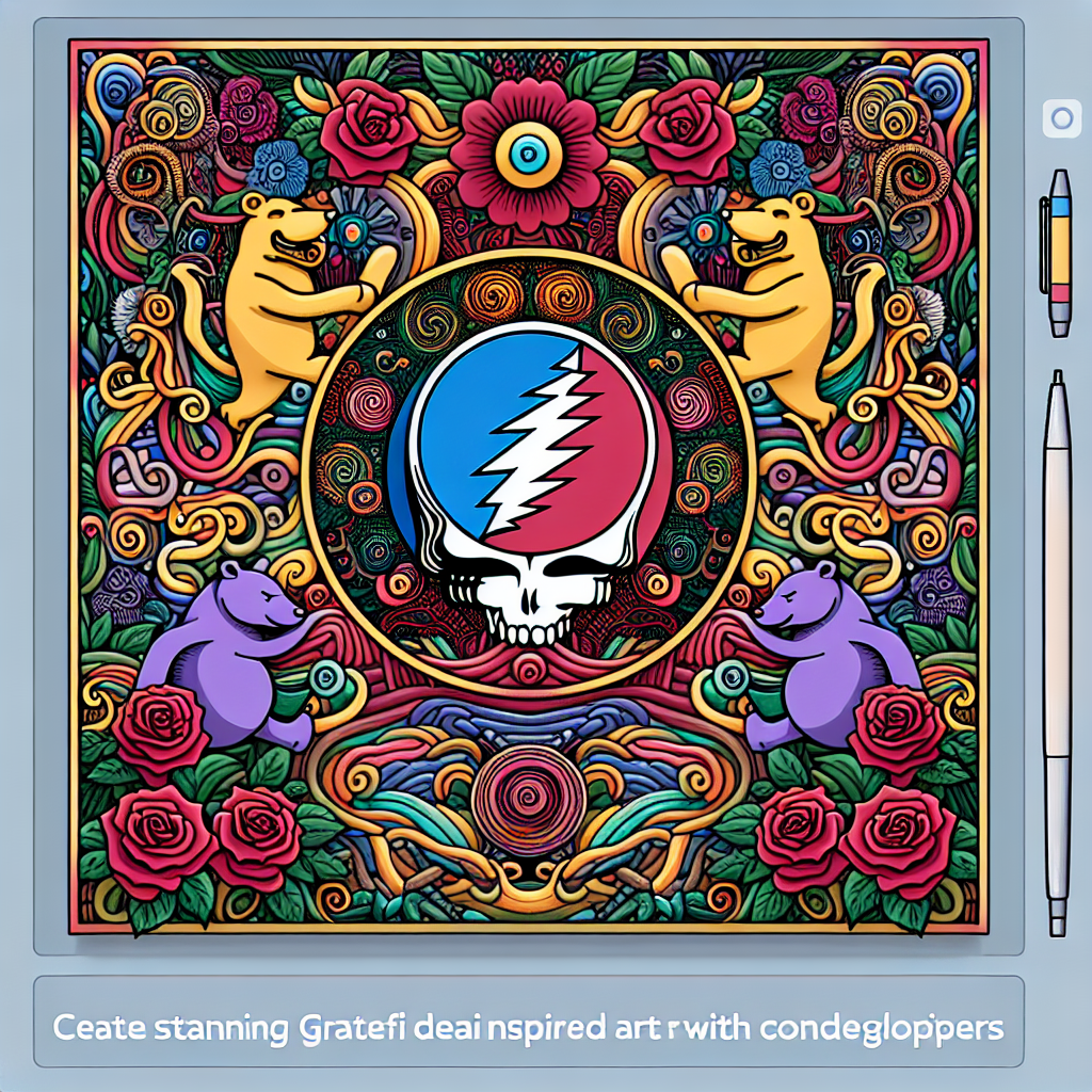 Create Stunning Grateful Dead Inspired Art with Cognitive Actions