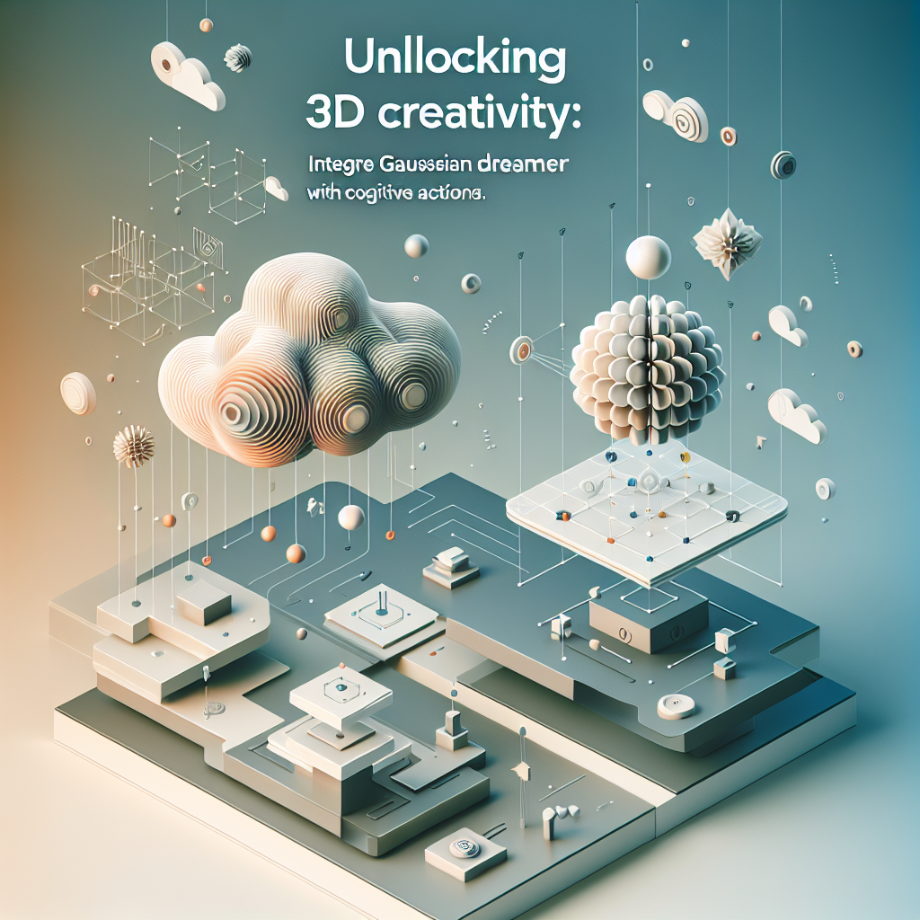 Unlocking 3D Creativity: Integrate GaussianDreamer with Cognitive Actions