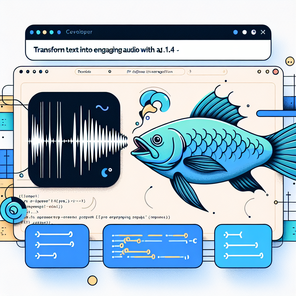 Transform Text into Engaging Audio with Fishspeech 1.4