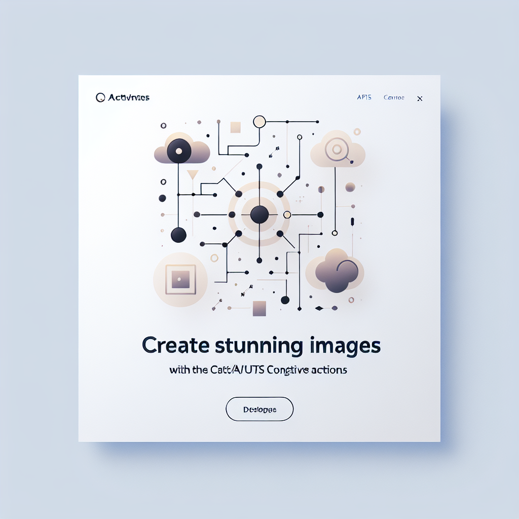 Create Stunning Images with the catti3/aventus Cognitive Actions