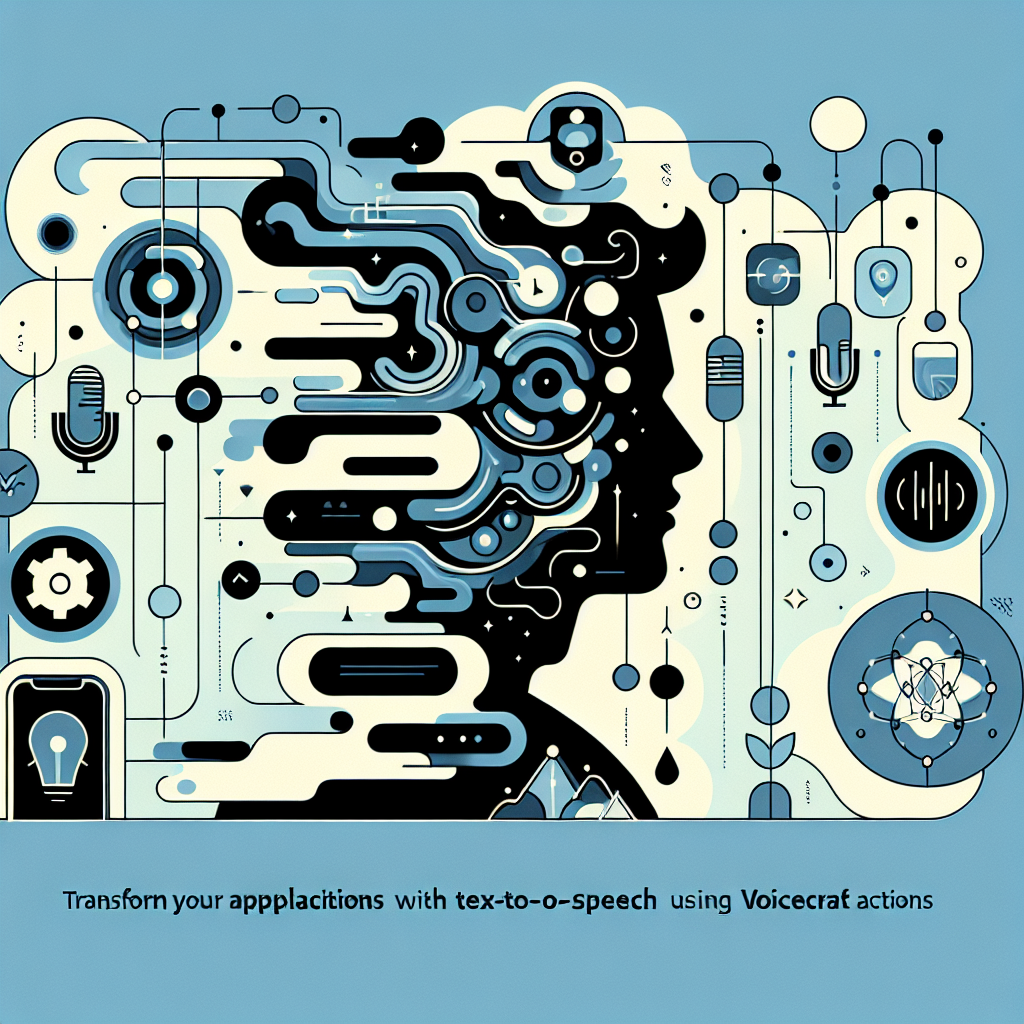 Transform Your Applications with Text-to-Speech Synthesis using Voicecraft Actions