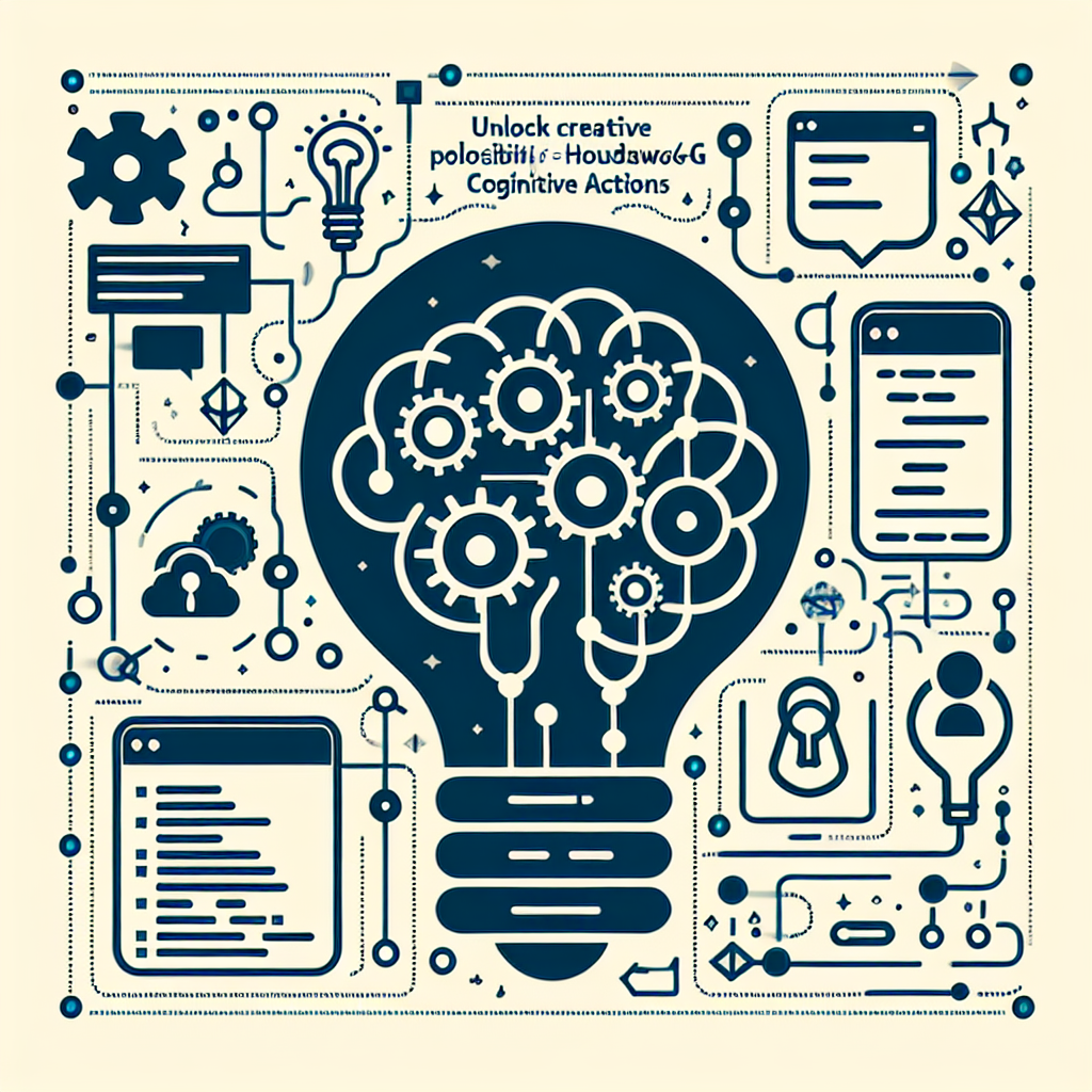 Unlock Creative Possibilities with the houndawg62/unc-g Cognitive Actions