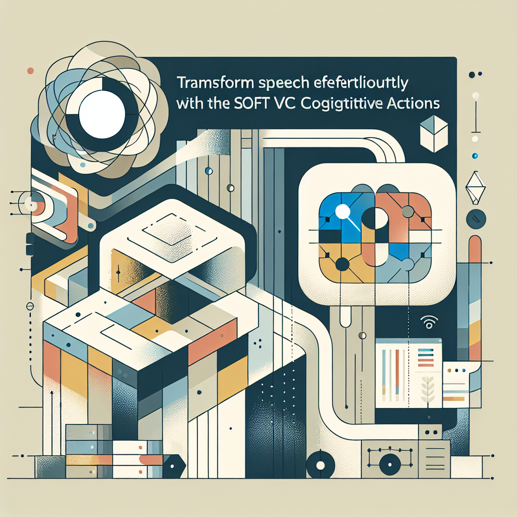 Transform Speech Effortlessly with the Soft VC Cognitive Actions
