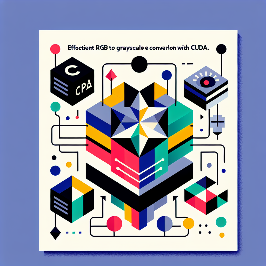 Efficient RGB to Grayscale Image Conversion with CUDA