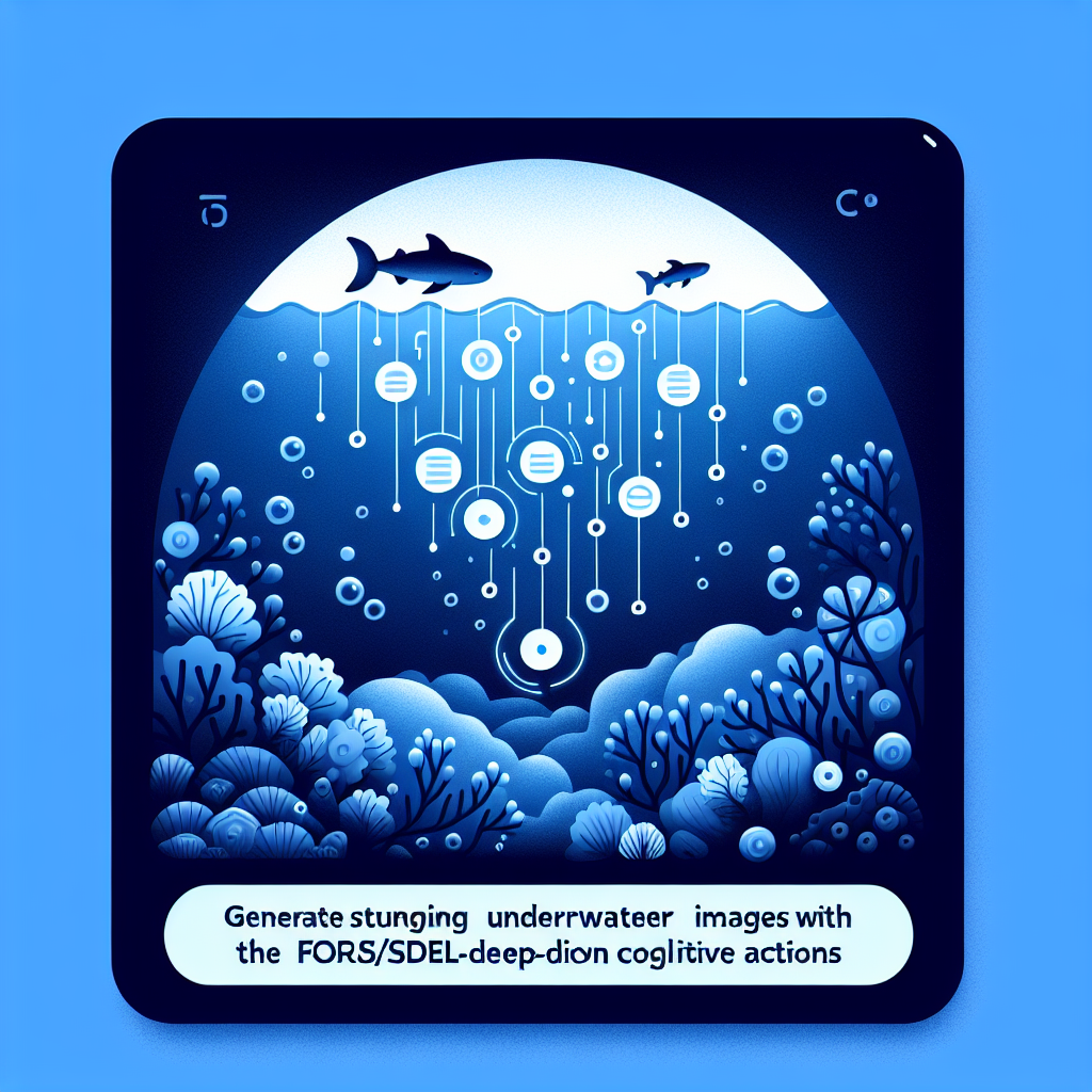 Generate Stunning Underwater Images with the fofr/sdxl-deep-down Cognitive Actions