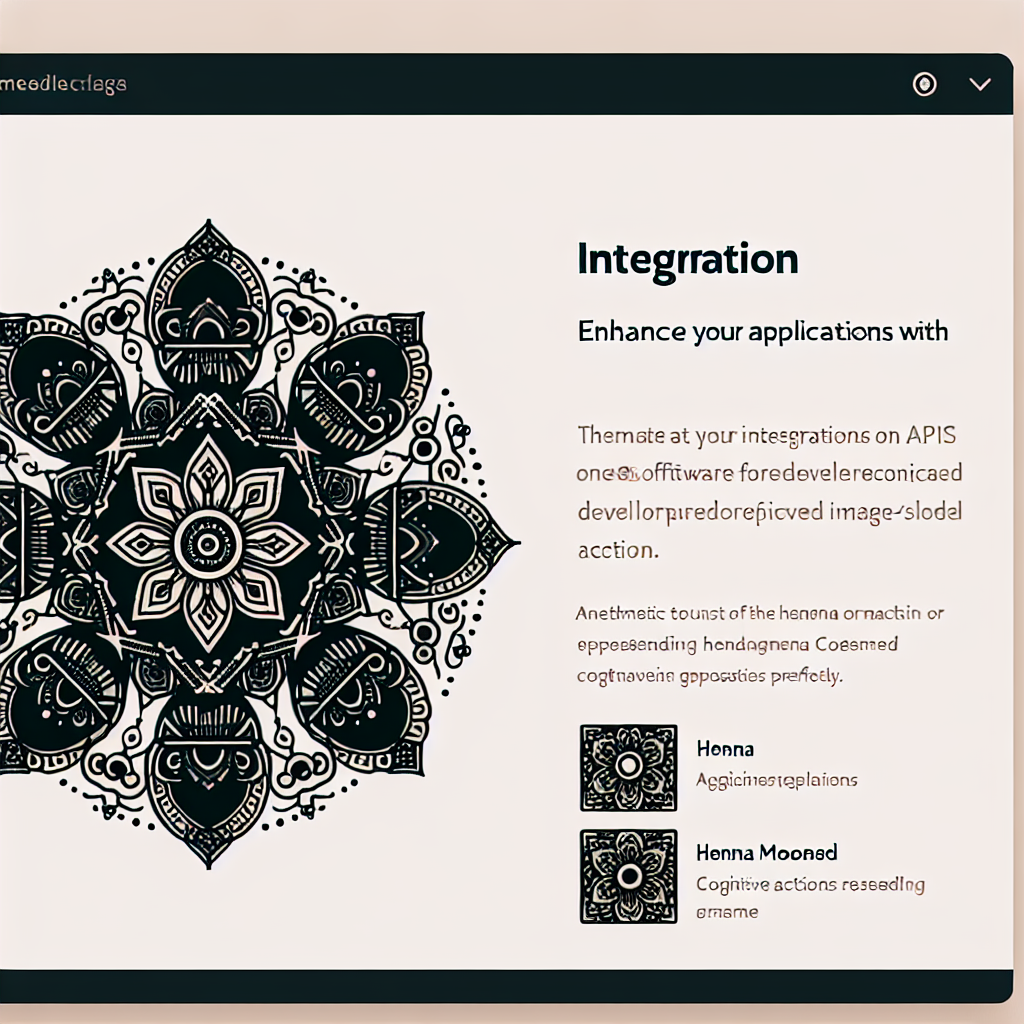 Enhance Your Applications with Image Generation Using Klassenmedia's Henna Moosmed Cognitive Actions