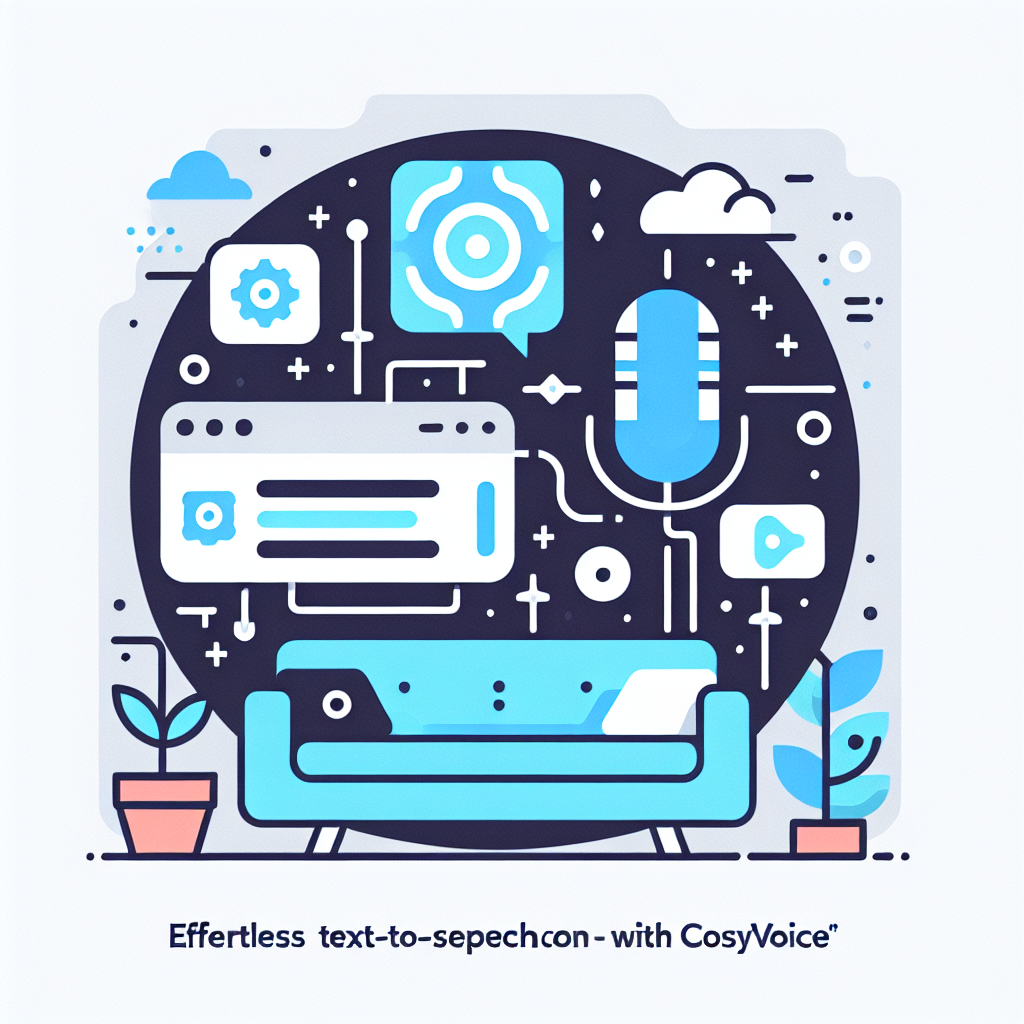 Effortless Text-to-Speech Conversion with Cosyvoice