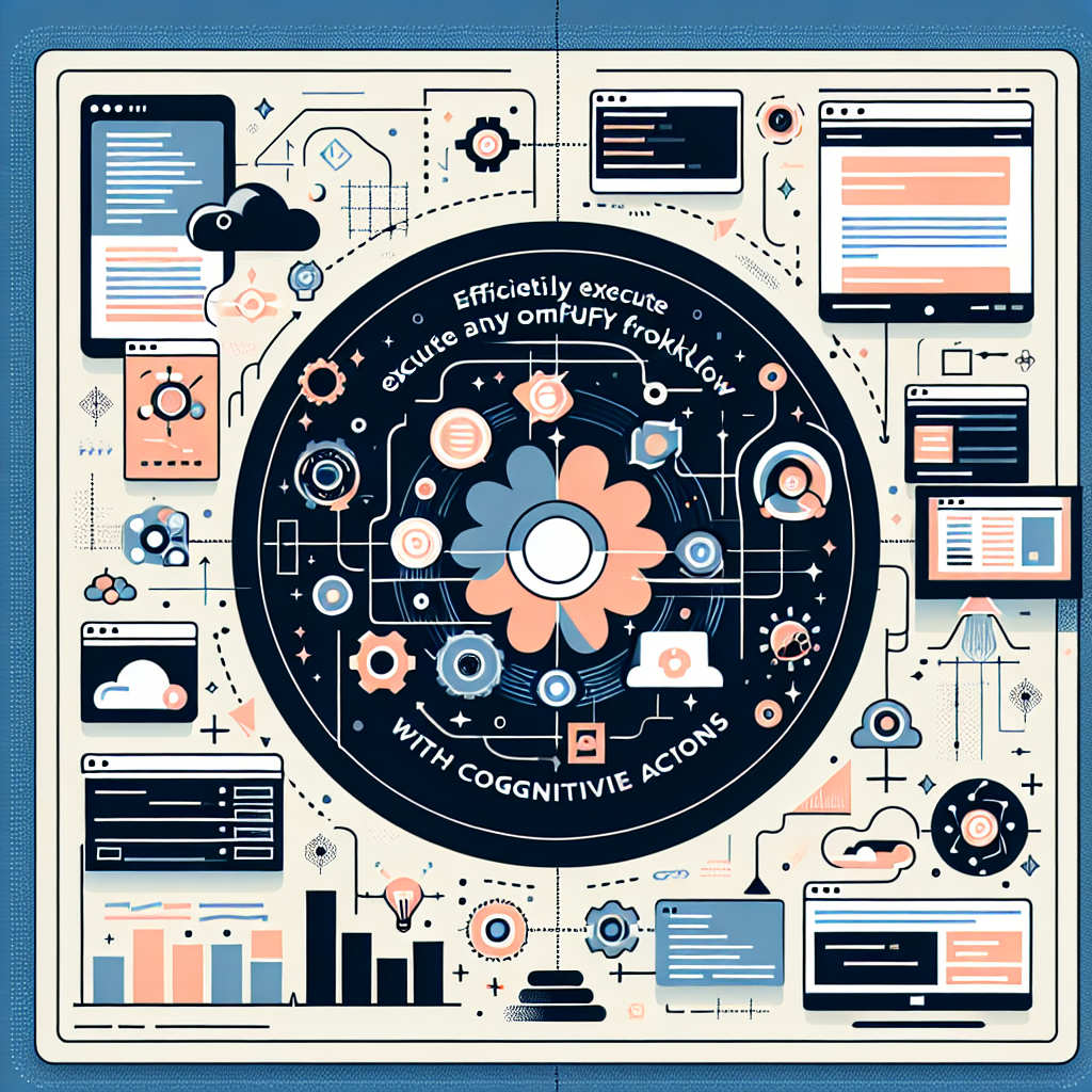 Efficiently Execute Any ComfyUI Workflow with Cognitive Actions