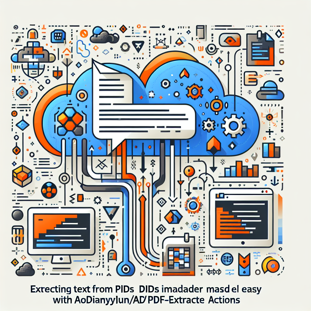 Extracting Text from PDFs Made Easy with aodianyun/ad-pdf-extract Actions