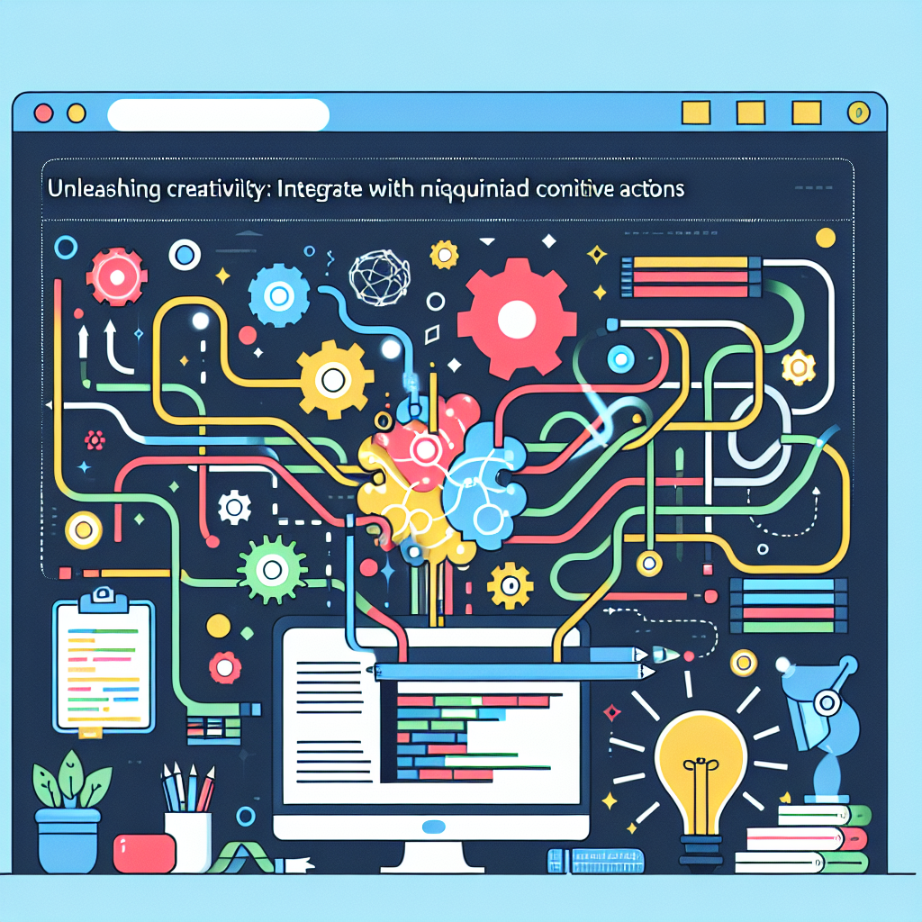 Unleashing Creativity: Integrate Text Generation with MiquMaid Cognitive Actions