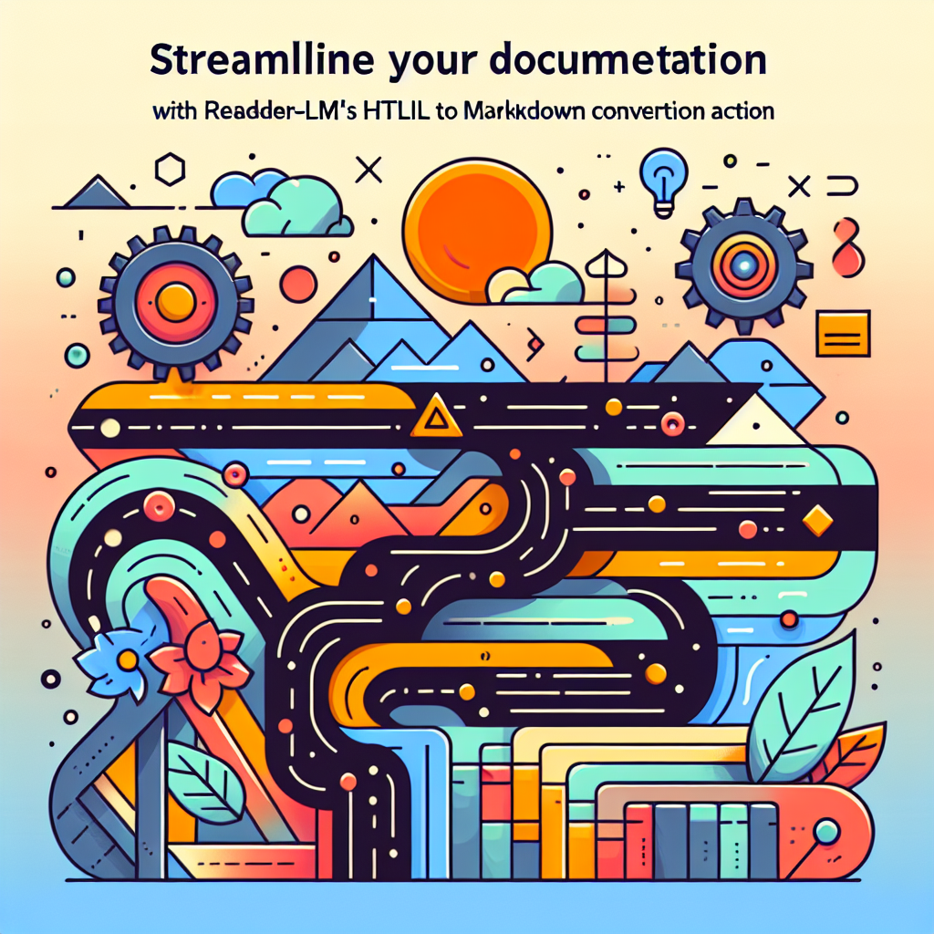 Streamline Your Documentation with Reader-LM's HTML to Markdown Conversion Action