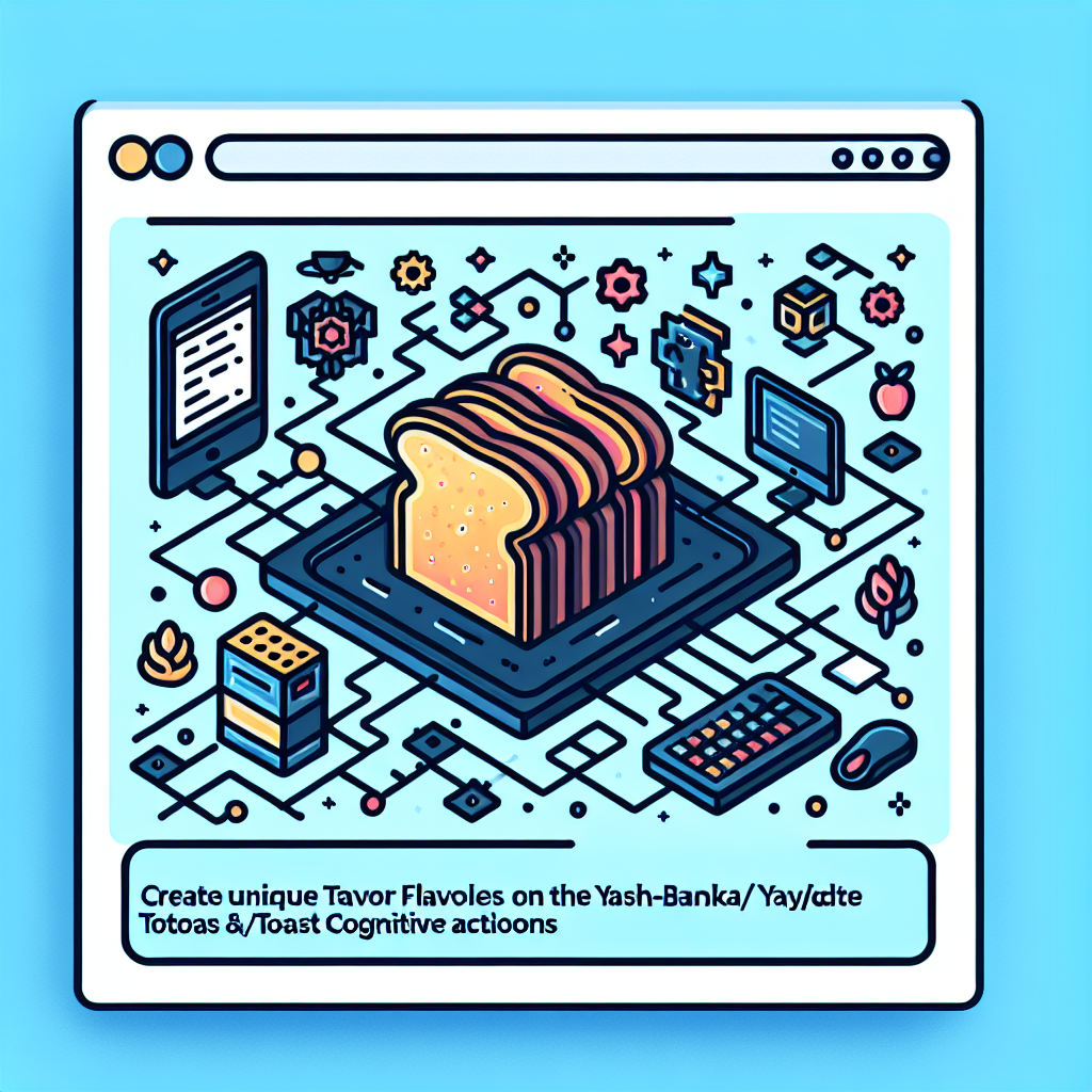 Create Unique Toast Flavor Profiles with the yash-banka/toast Cognitive Actions