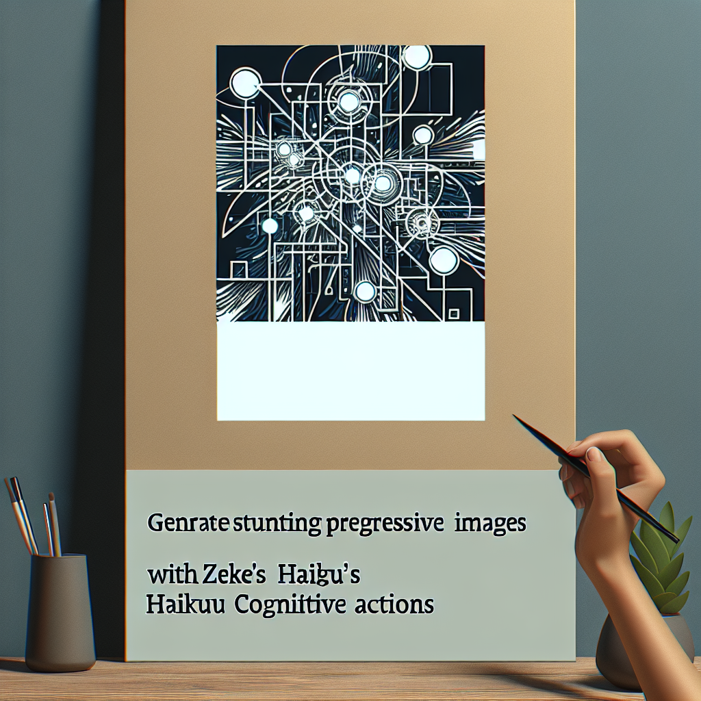 Generate Stunning Progressive Images with Zeke's Haiku Cognitive Actions