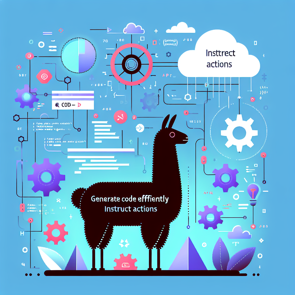 Generate Code Efficiently with CodeLlama 70-B Instruct Actions