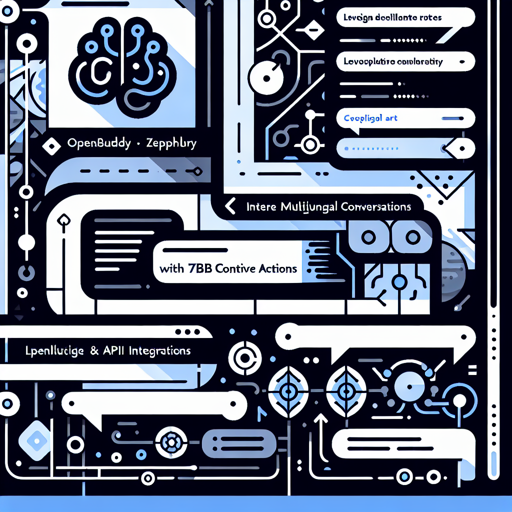 Integrate Multilingual Conversations with OpenBuddy Zephyr 7B Cognitive Actions