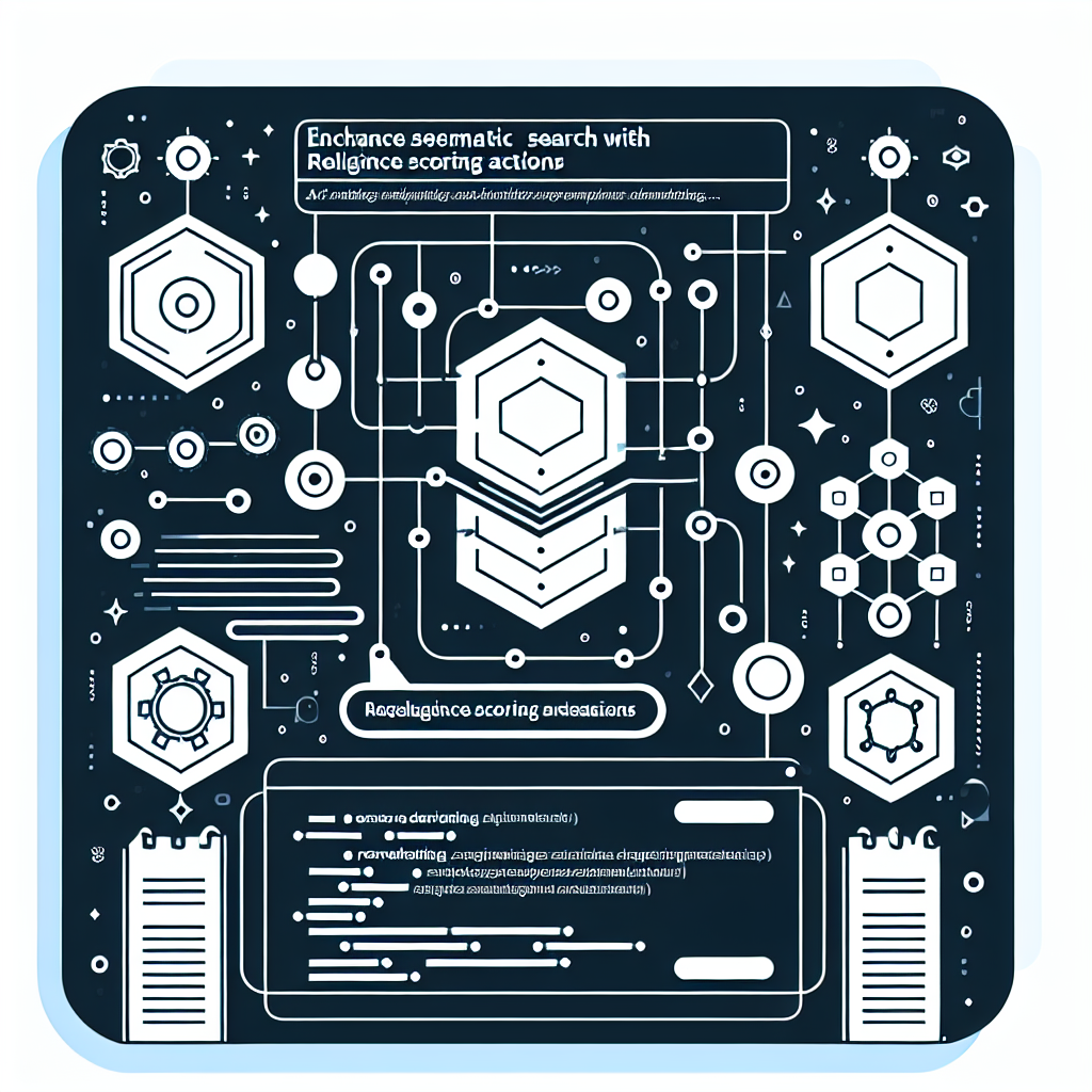 Enhance Semantic Search with Relevance Scoring Actions