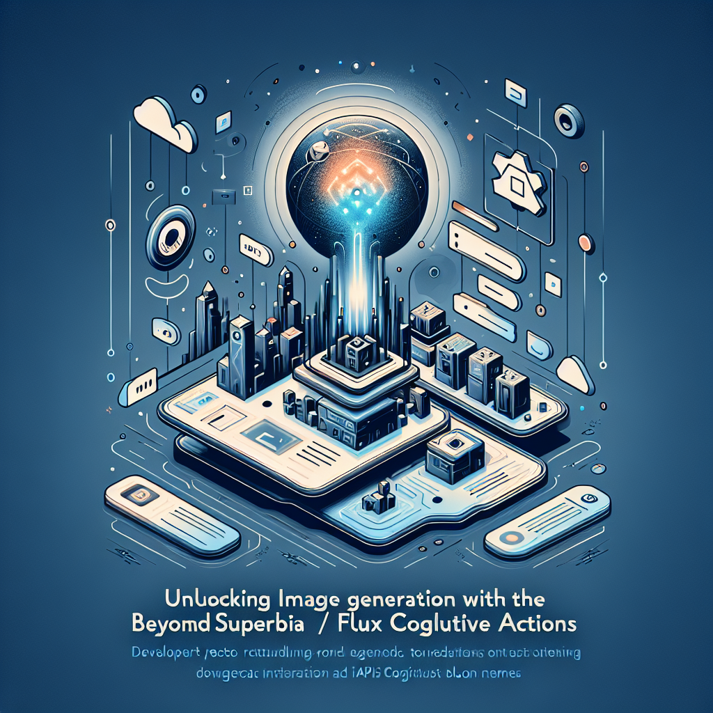 Unlocking Image Generation with the BeyondSuperbia/Flux Cognitive Actions