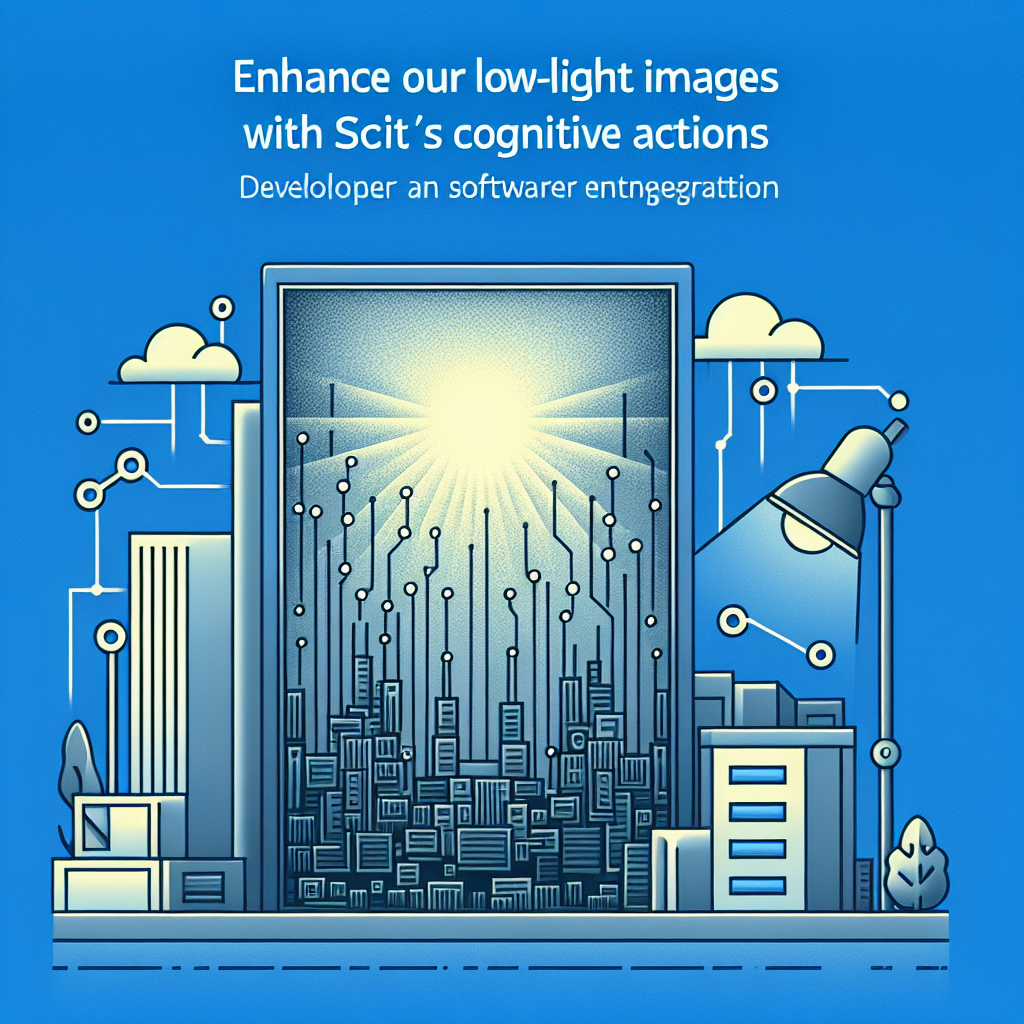 Enhance Your Low-Light Images with Sci's Cognitive Actions