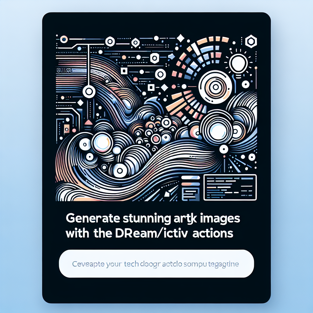 Generate Stunning Images with the xarty8932/dream Cognitive Actions