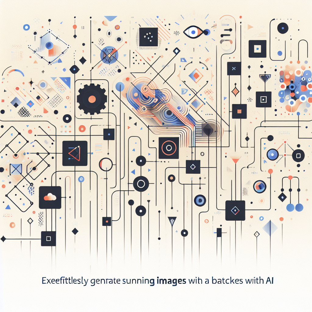 Effortlessly Generate Stunning Images in Batches with AI