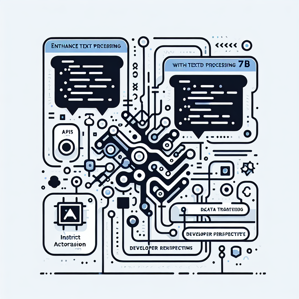 Enhance Text Processing with E5 Mistral 7b Instruct Actions
