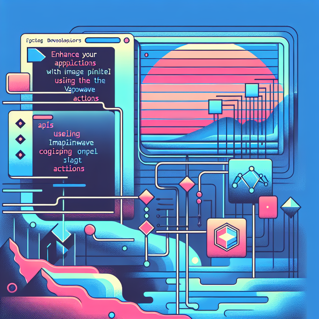 Enhance Your Applications with Image Inpainting Using the Vaporwave Model Cognitive Actions