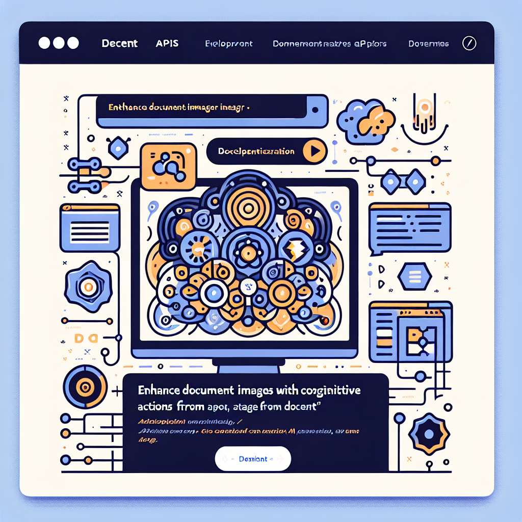 Enhance Document Images with Cognitive Actions from DocEnTR