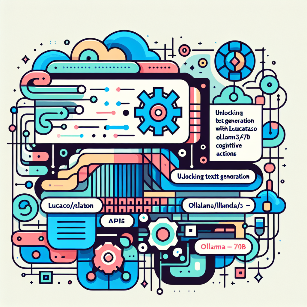 Unlocking Text Generation with the lucataco/ollama-llama3-70b Cognitive Actions