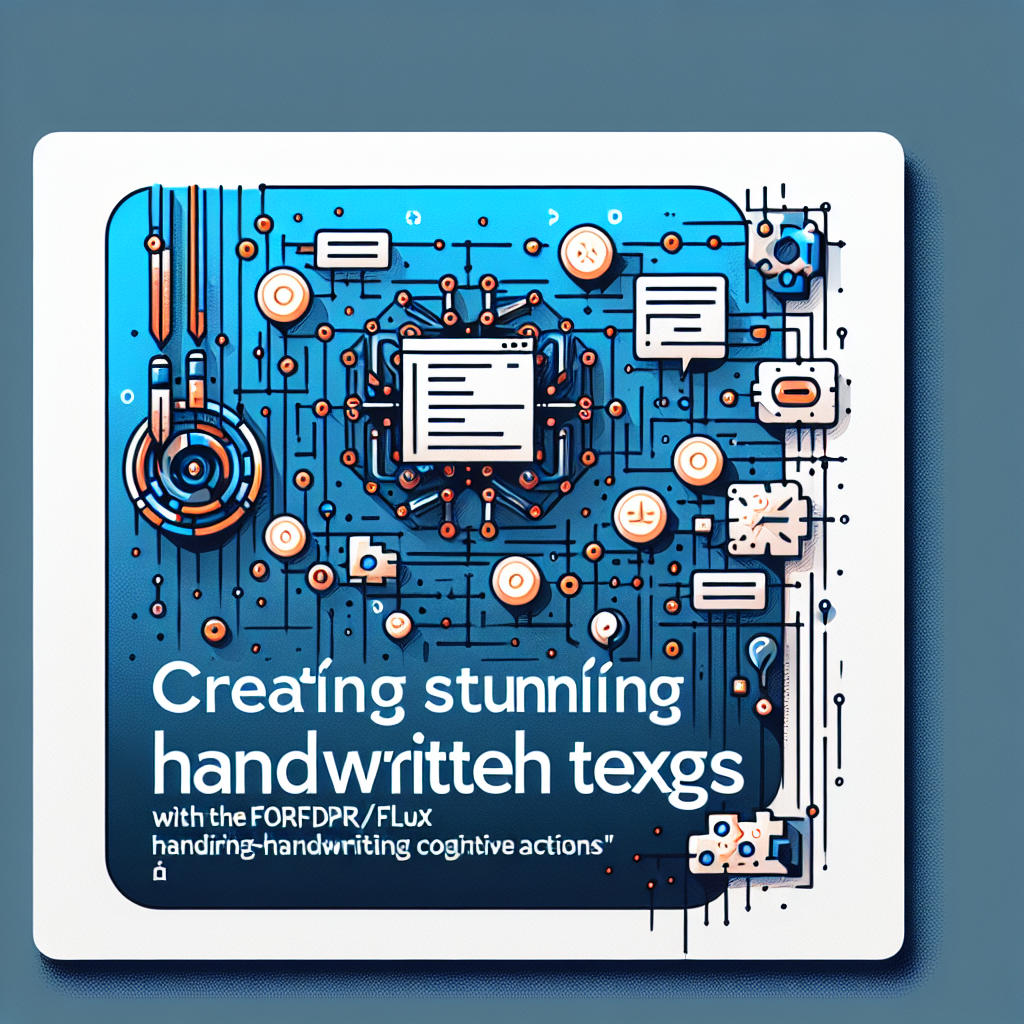 Create Stunning Handwritten Text Images with the fofr/flux-handwriting Cognitive Actions