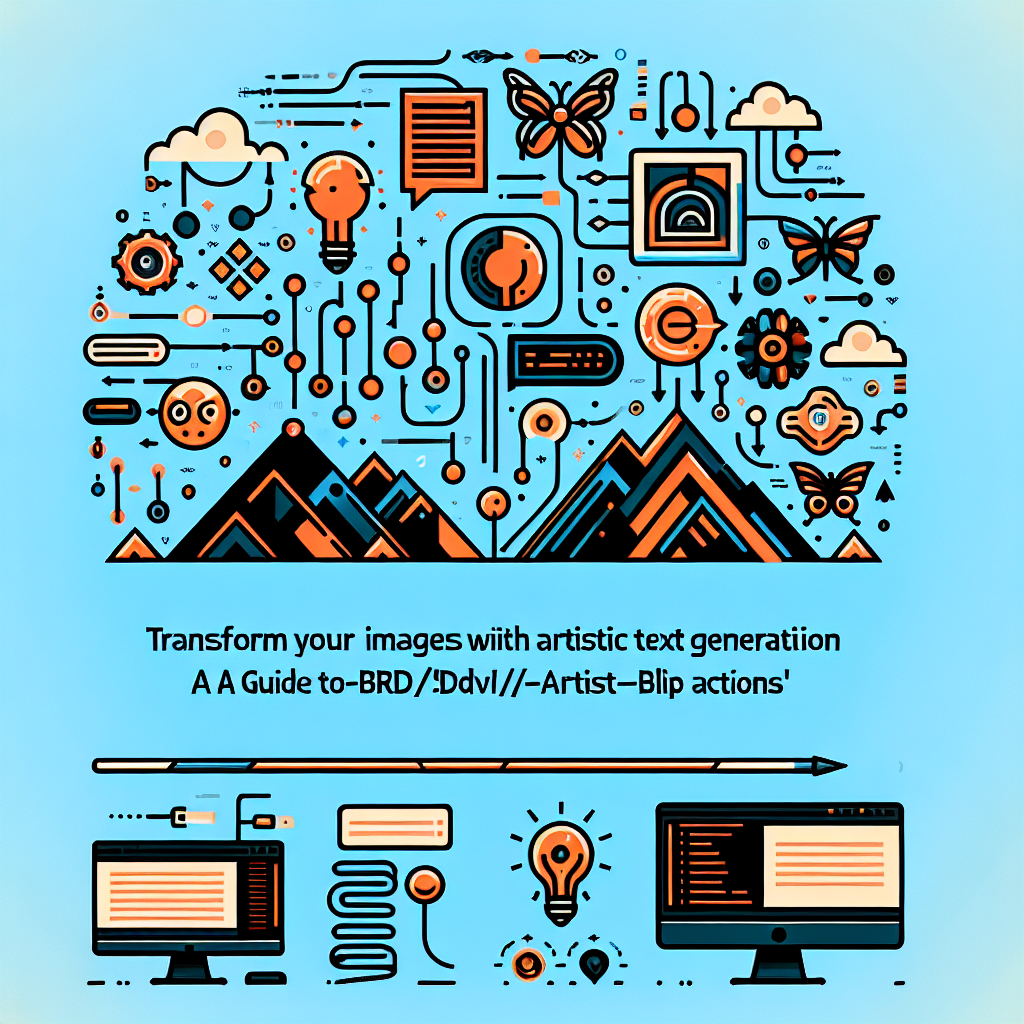 Transform Your Images with Artistic Text Generation: A Guide to bbrldev/sd-font-artist-blip Actions