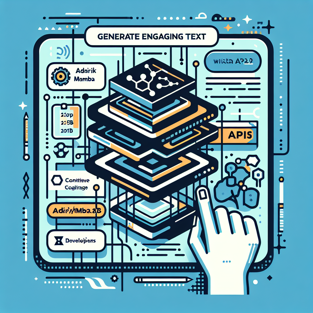 Generate Engaging Text with Adirik/Mamba 2.8B Cognitive Actions