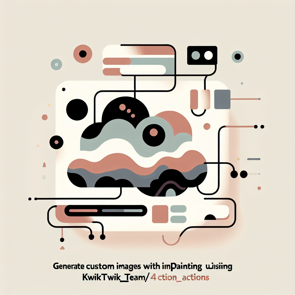 Generate Custom Images with Inpainting Using kwiktwikteam/custom_model_4 Actions