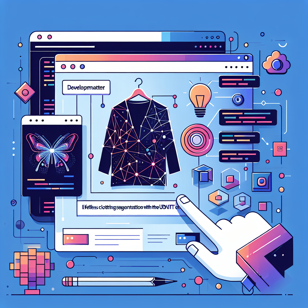 Effortless Clothing Segmentation with the UNet Cognitive Actions