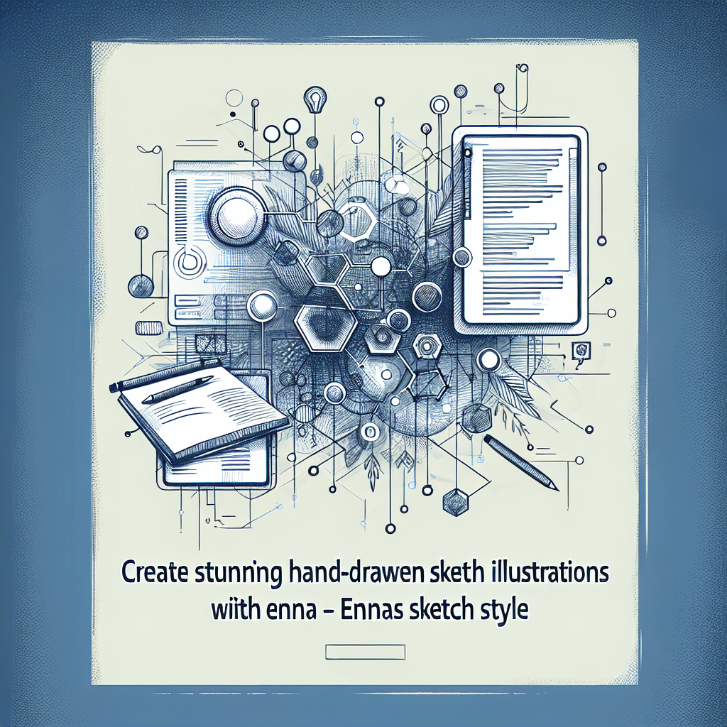 Create Stunning Hand-Drawn Sketch Illustrations with Enna Sketch Style