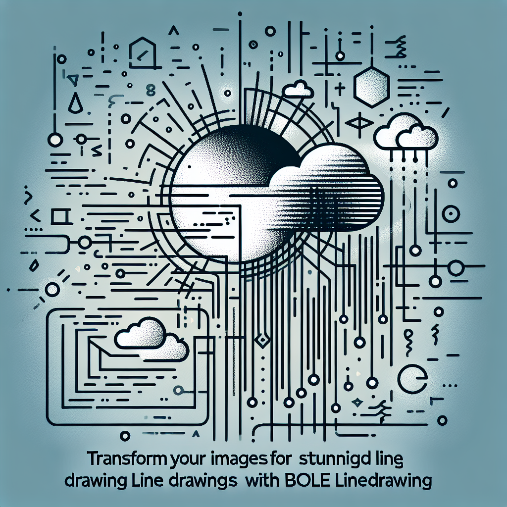 Transform Your Images into Stunning Line Drawings with Bole Linedrawing