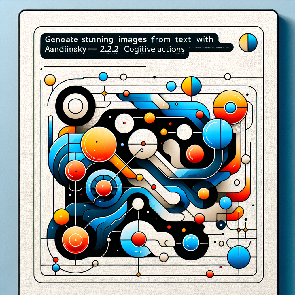 Generate Stunning Images from Text with ai-forever/kandinsky-2.2 Cognitive Actions