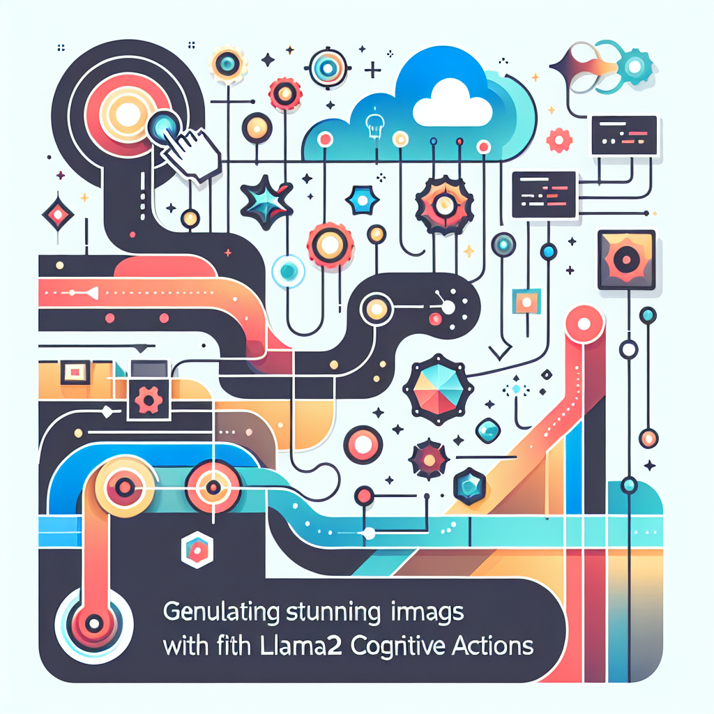 Generating Stunning Images from Text Prompts with Llama2 Cognitive Actions