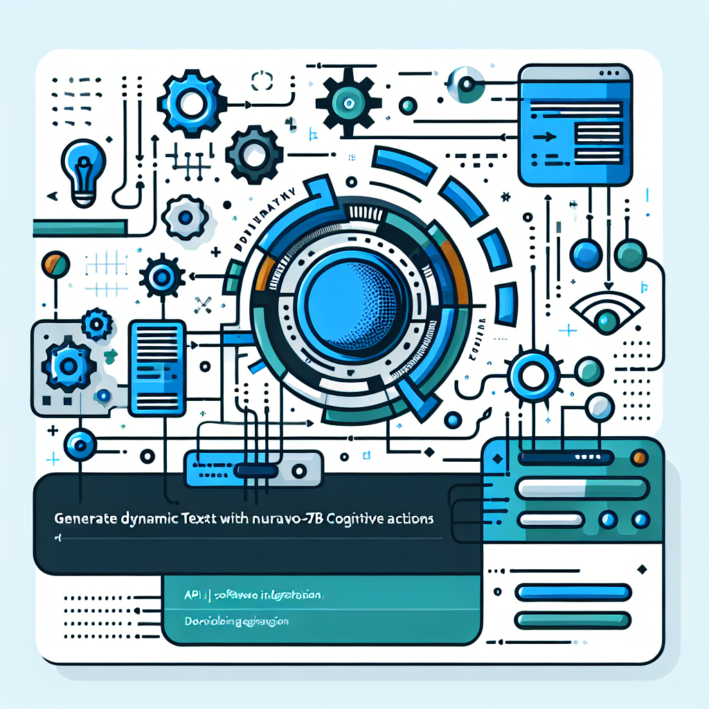 Generate Dynamic Text with the Neuronovo-7B Cognitive Actions