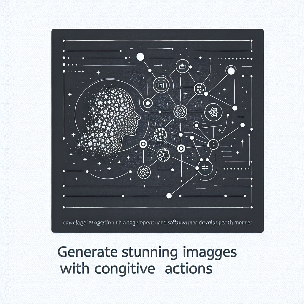 Generate Stunning Images with Ronyoren/Alma Cognitive Actions