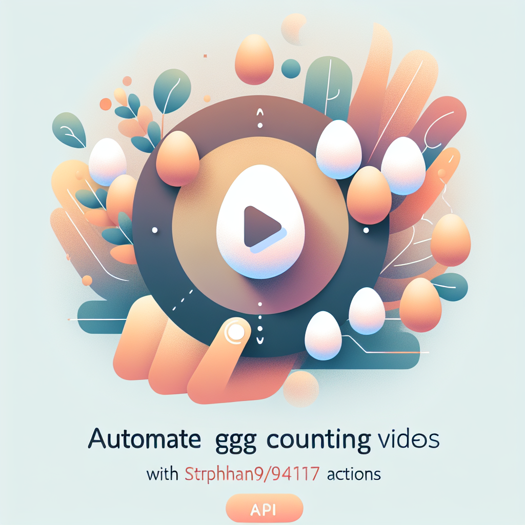 Automate Egg Counting in Videos with stphtan94117/egg_counting Actions