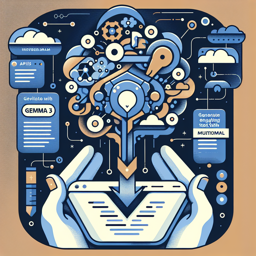 Generate Engaging Text with Gemma 3's Multimodal Capabilities