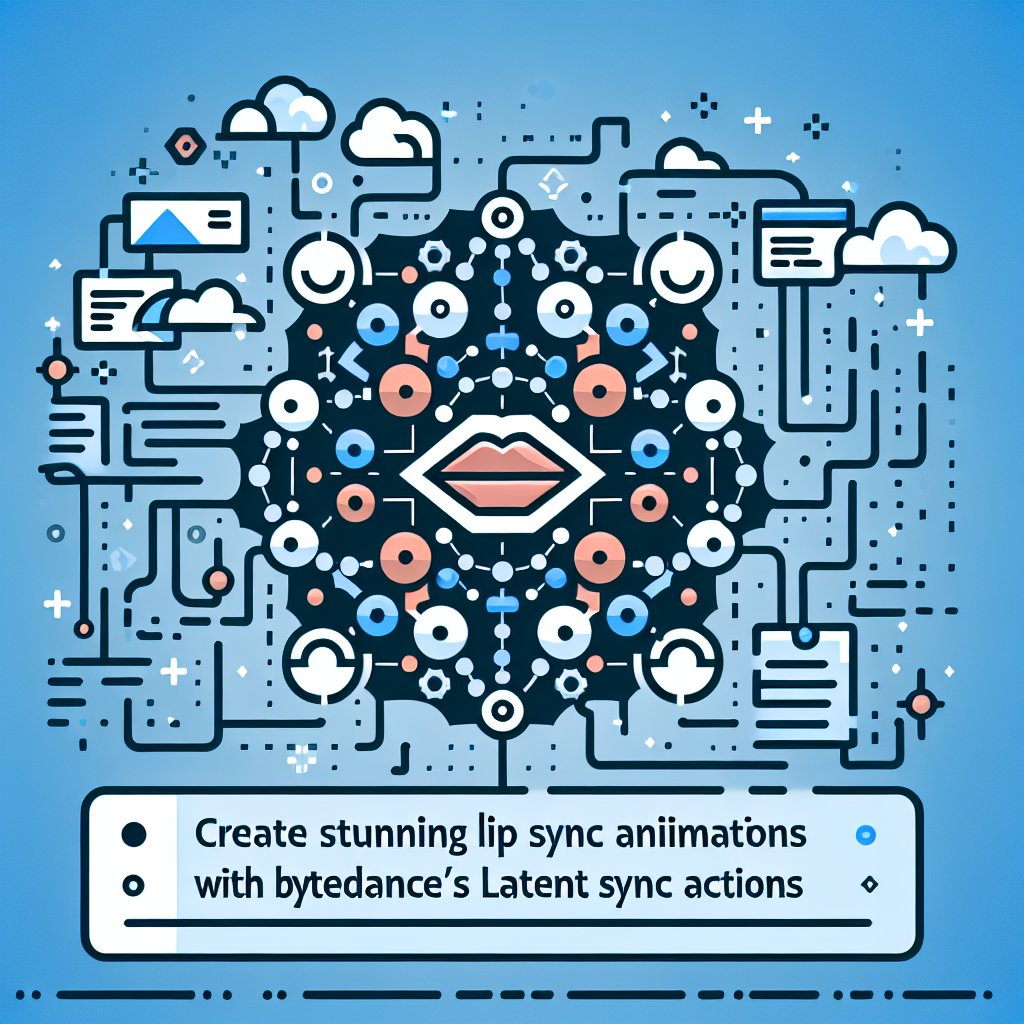 Create Stunning Lip Sync Animations with ByteDance's LatentSync Actions