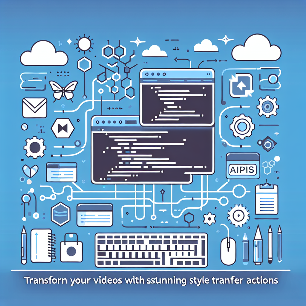 Transform Your Videos with Stunning Style Transfer Actions
