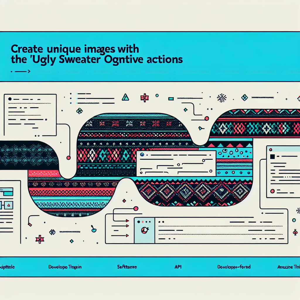 Create Unique Images with the Ugly Sweater Cognitive Actions
