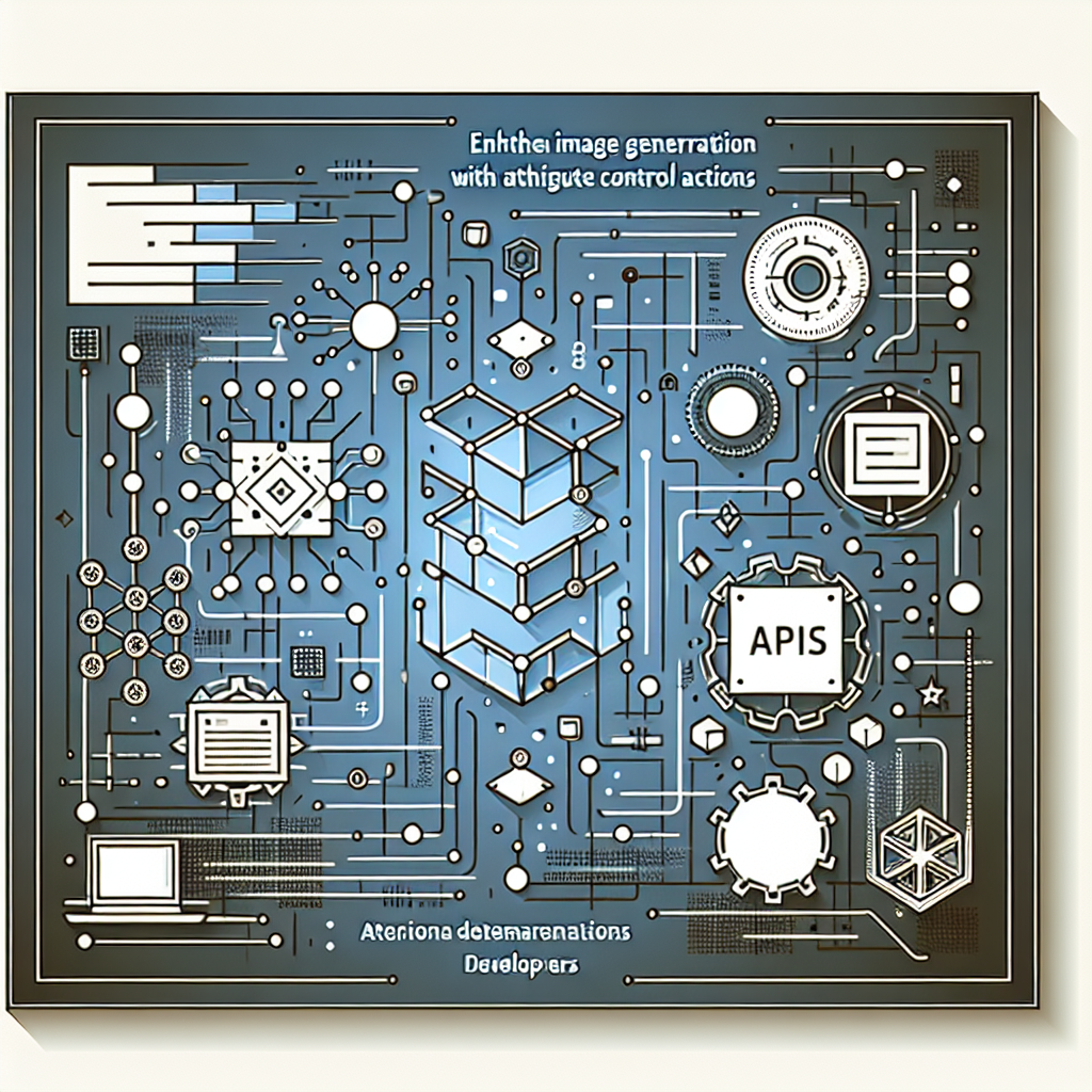 Enhance Image Generation with Attribute Control Actions