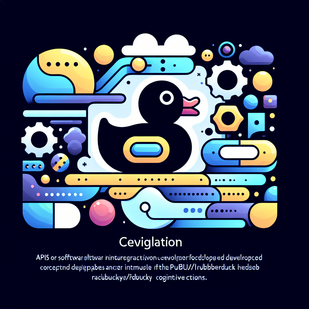 Create Customizable Rubber Duck Images with the publu/rubberducky Cognitive Actions