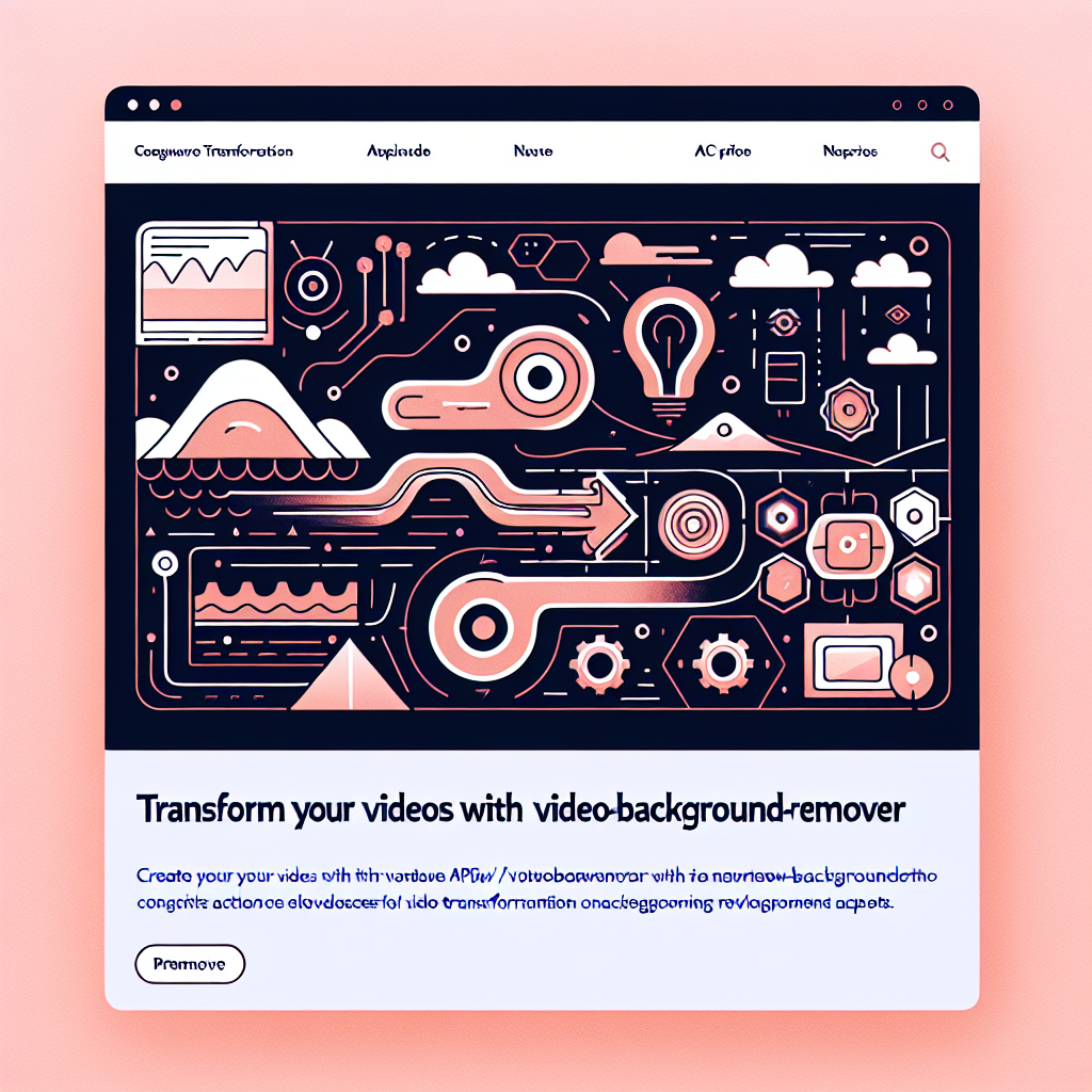Transform Your Videos with the nateraw/video-background-remover Cognitive Actions