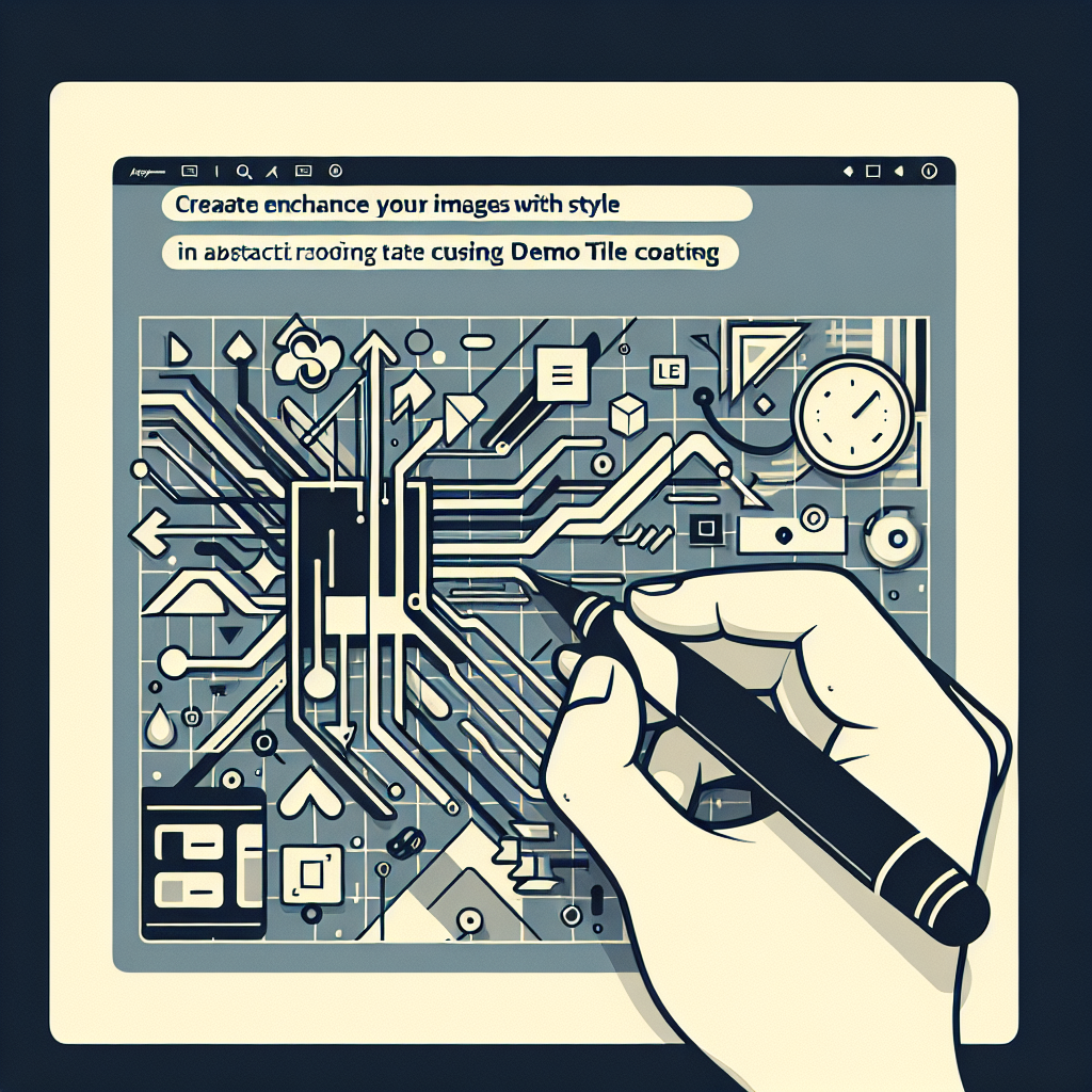 Enhance Your Images with Style Using Demo Tile Coating