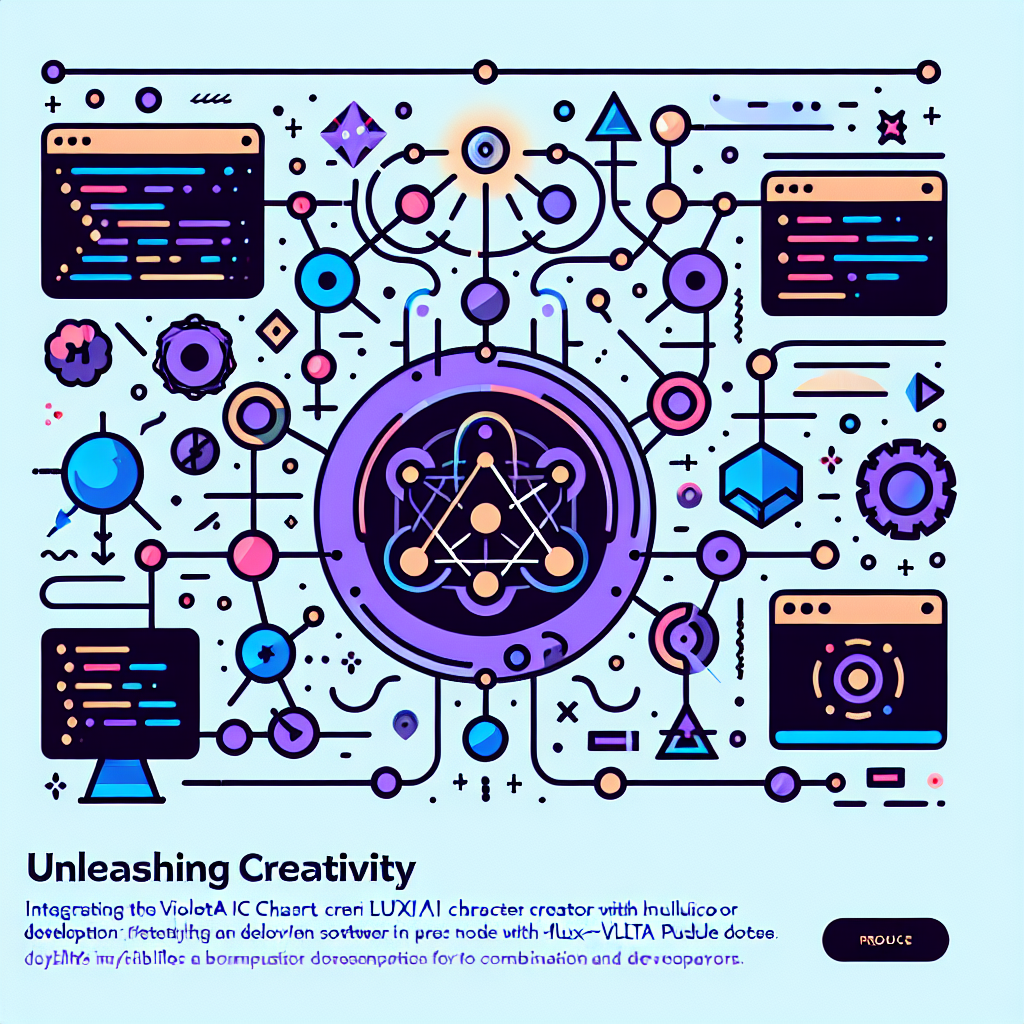Unleashing Creativity: Integrating the Violeta AI Character Creator with lucataco/flux-vlta