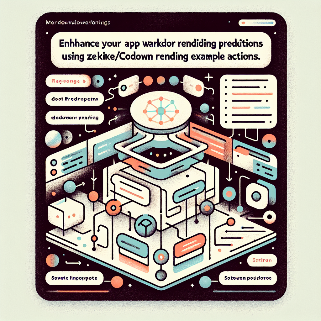 Enhance Your App with Markdown Rendering Predictions Using zeke/cog-markdown-example Actions